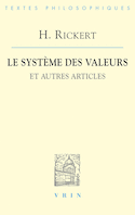 Système des valeurs et autres articles (Le)
